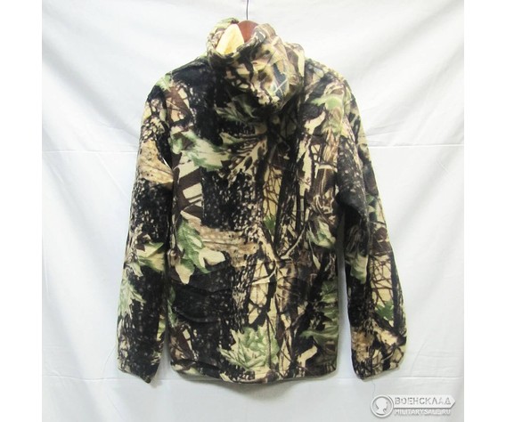 Фото: “Куртка флисовая камуфляж лес”, купить в интернет магазине