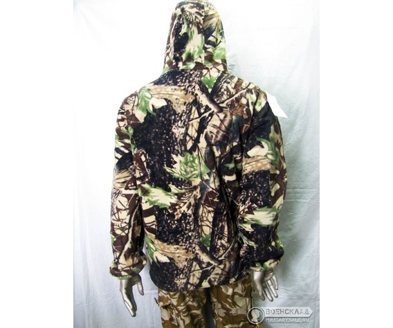 Фото: “Куртка флисовая камуфляж лес”, купить в интернет магазине