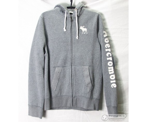Фото: “Кофта с капюшоном Abercrombie & Fitch серая”, купить в интернет магазине