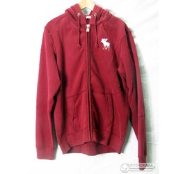 Фото: “Кофта с капюшоном Abercrombie & Fitch красная”