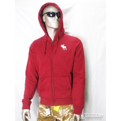 Фото: “Кофта с капюшоном Abercrombie & Fitch красная”, купить в интернет магазине