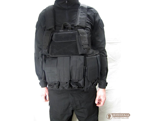 Фото: “Разгрузка бронежилет чёрная”, купить в интернет магазине