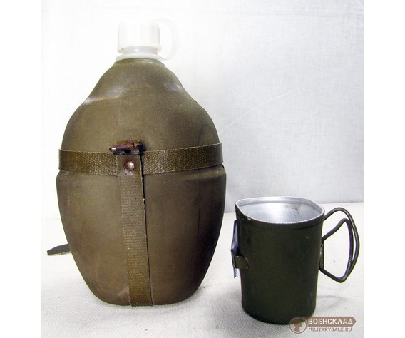 Фото: “Фляга ГДР с кружкой оригинал”, купить в интернет магазине