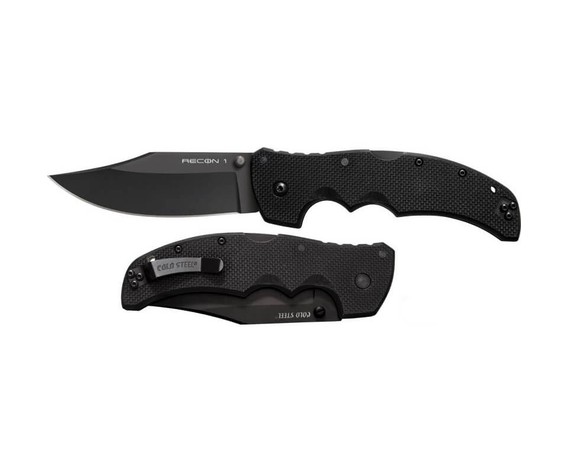 Фото: “Нож COLD STEEL 27TLC Recon 1 Clip Point Plain AUS-8A”, купить в интернет магазине