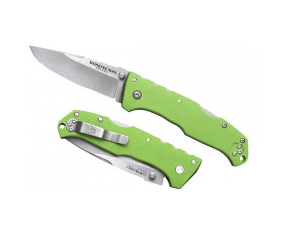 Фото: “Нож Cold Steel 54NVRY Working Man Blaz зеленый”, купить в интернет магазине