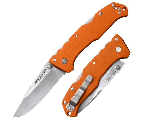 Фото: “Нож оранжевый Cold Steel 54NVRY Working Man Blaz”, купить в интернет магазине