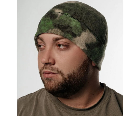 Фото: “Шапка флис камуфляж с липучкой впереди”, купить в интернет магазине