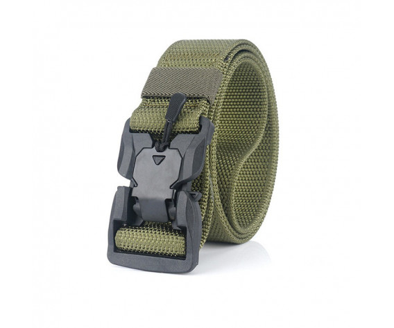 Фото: “Ремень с металлической пряжкой и магнитным замком стропа”, купить в интернет магазине