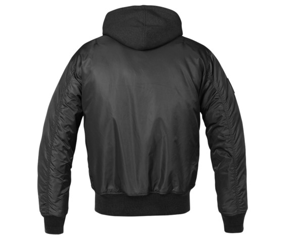 Фото: “Куртка Brandit MA1 Sweat Hooded Jacket 3150.2 черн”, купить в интернет магазине