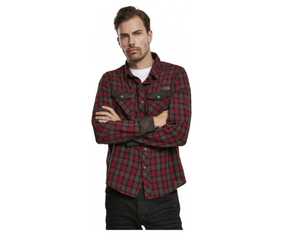 Фото: “Рубашка Brandit (красно/коричневая) 4016-84”, купить в интернет магазине