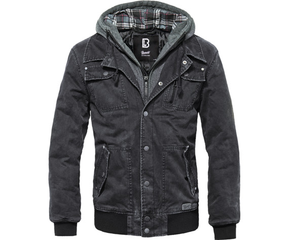 Фото: “Куртка Brandit Dayton Lacket+Sweathood black 3139.2”, купить в интернет магазине