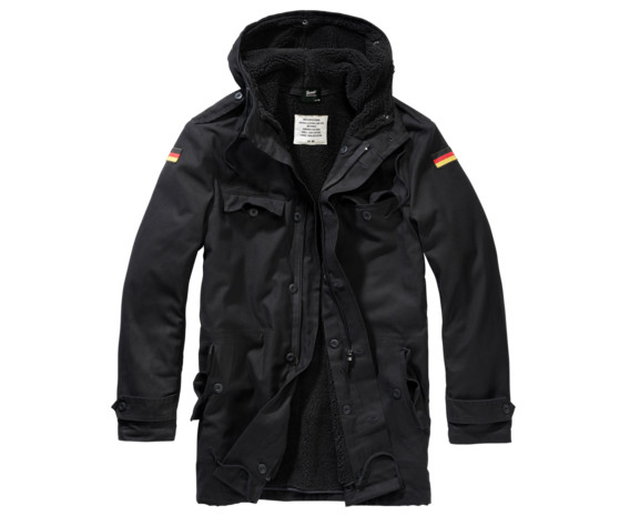 Фото: “Куртка Brandit BW Parka Flag 3163.1 черная”, купить в интернет магазине