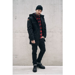 Фото: “Куртка Brandit BW Parka Flag 3163.1 черная”