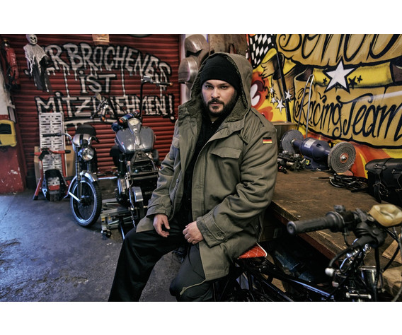 Фото: “Куртка Brandit BW Parka Flag 3163.2 олива”, купить в интернет магазине