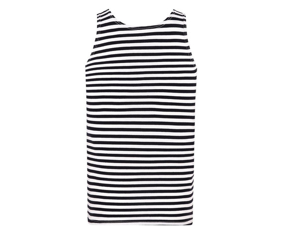 Фото: “Майка тельняшка черная”, купить в интернет магазине