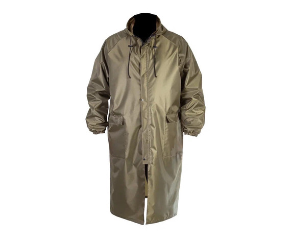Фото: “Плащ с проклейкой, олива”, купить в интернет магазине