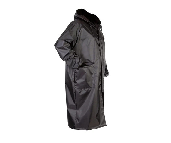 Фото: “Плащ с проклейкой, черный”, купить в интернет магазине