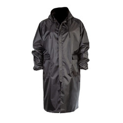 Фото: “Плащ с проклейкой, черный”, купить в интернет магазине