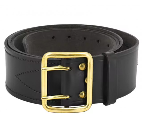 Фото: “Ремень офицерский РРПП-01 с пряжкой латунь ПП-01 (черная изнанка)”, купить в интернет магазине