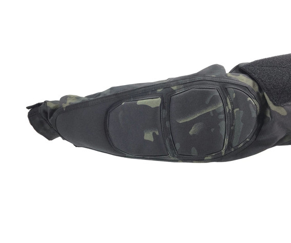 Фото: “Тактический костюм черный мультикам с наколенниками и налокотниками”, купить в интернет магазине