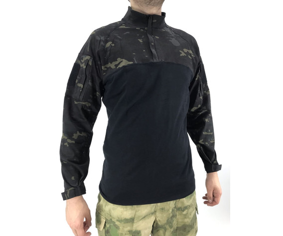 Фото: “Рубашка боевая чёрный мультикам”, купить в интернет магазине