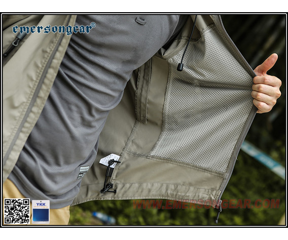 Фото: “ВетровкаТактическая EmersonGear Bluelabel Ловящий ветер”, купить в интернет магазине