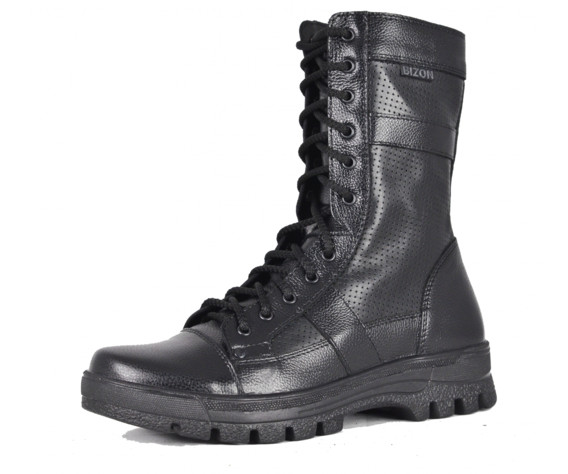 Фото: “Берцы Бизон Канзас К-12Д кожа с перфорацией”, купить в интернет магазине