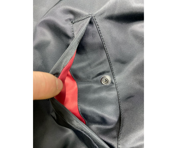 Фото: “Куртка Бомбер ALPHA с капюшоном ЧЕРНЫЙ”, купить в интернет магазине