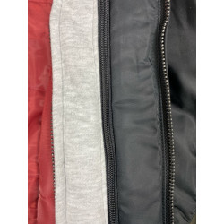 Фото: “Куртка Бомбер ALPHA с капюшоном ЧЕРНЫЙ”