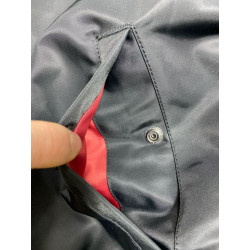 Фото: “Куртка Бомбер ALPHA с капюшоном ЧЕРНЫЙ”