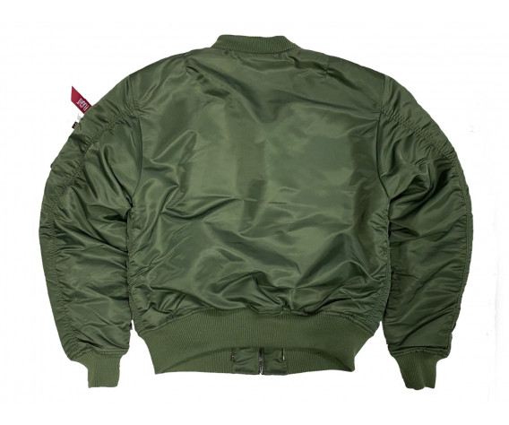 Фото: “Куртка Бомбер ALPHA с капюшоном ОЛИВА”, купить в интернет магазине