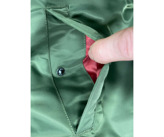 Фото: “Куртка Бомбер ALPHA с капюшоном ОЛИВА”, купить в интернет магазине