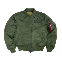 Фото: “Куртка Бомбер ALPHA с капюшоном ОЛИВА”