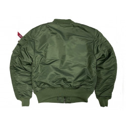 Фото: “Куртка Бомбер ALPHA с капюшоном ОЛИВА”