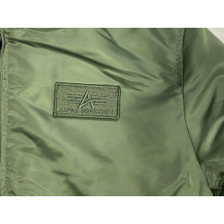 Фото: “Куртка Бомбер ALPHA с капюшоном ОЛИВА”