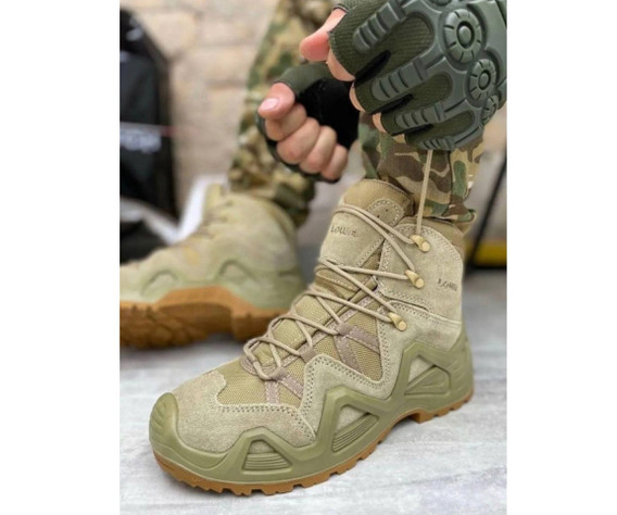 Фото: “Ботинки LOWA Zephyr средние бежевые”, купить в интернет магазине