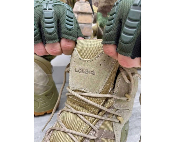 Фото: “Ботинки LOWA Zephyr средние бежевые”, купить в интернет магазине