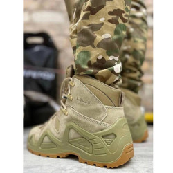 Фото: “Ботинки LOWA Zephyr средние бежевые”