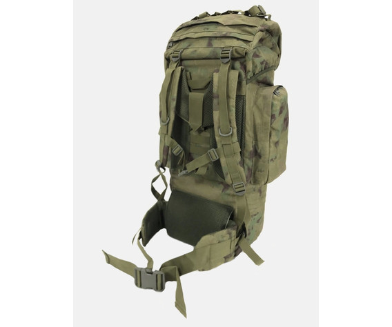 Фото: “Рюкзак тактический 70 литров с алюминиевым каркасом, зеленый камуфляж”, купить в интернет магазине