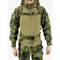 Фото: “Рюкзак тактический 70 литров с алюминиевым каркасом, зеленый камуфляж”