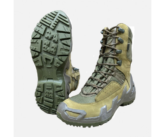 Фото: “Тактические ботинки Vaneda 1191 Pro Mid On Duty Haki Nubuk Bot высокие”, купить в интернет магазине