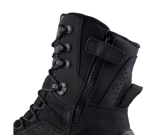 Фото: “Тактические ботинки Vaneda Tactical 1191 Pro Mid On Duty Black Nubuck Boot высокие черные”, купить в интернет магазине