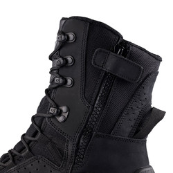 Фото: “Тактические ботинки Vaneda Tactical 1191 Pro Mid On Duty Black Nubuck Boot высокие черные”