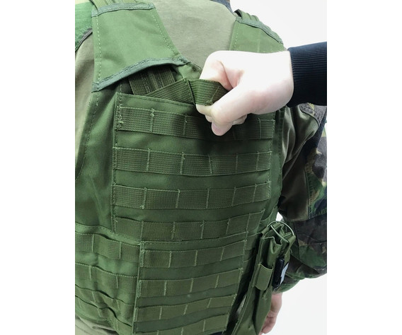 Фото: “Разгрузочный жилет CIRAS олива большой, с подсумками”, купить в интернет магазине