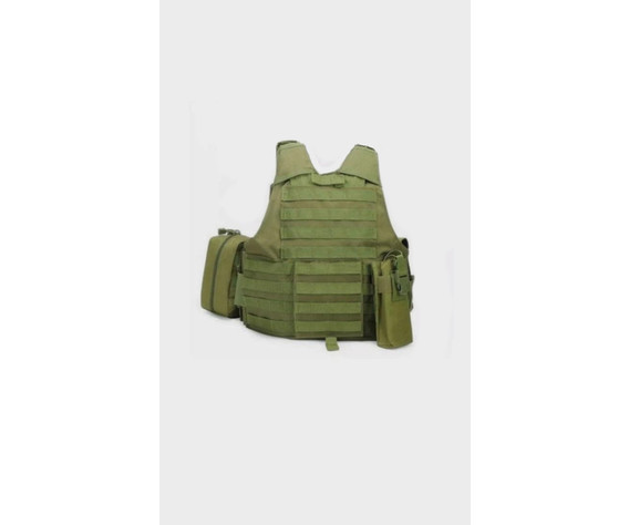 Фото: “Разгрузочный жилет CIRAS олива большой, с подсумками”, купить в интернет магазине