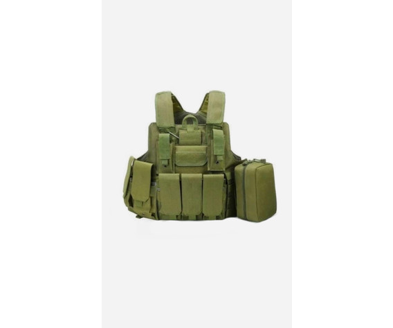 Фото: “Разгрузочный жилет CIRAS олива большой, с подсумками”, купить в интернет магазине