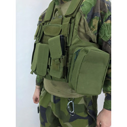 Фото: “Разгрузочный жилет CIRAS олива большой, с подсумками”