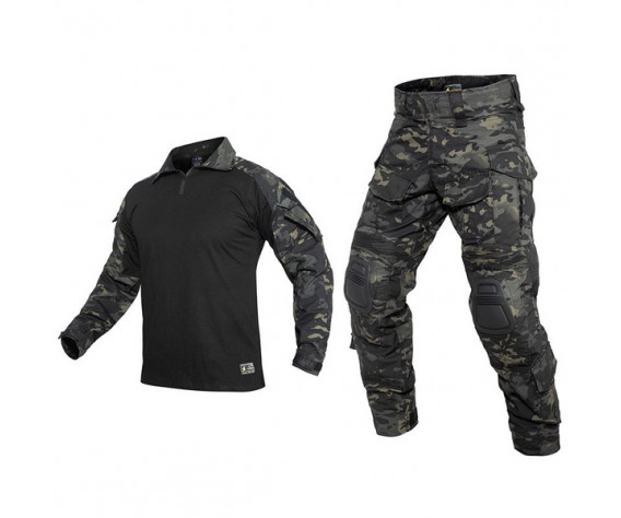 Фото: “Костюм TACTICAL PRODUCT COMBAT FROG SUIT ЧЕРНЫЙ МУЛЬТИКАМ”, купить в интернет магазине