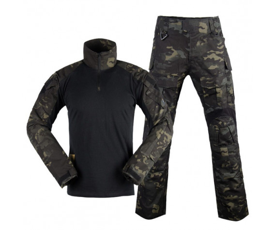 Фото: “Костюм TACTICAL PRODUCT COMBAT FROG SUIT ЧЕРНЫЙ МУЛЬТИКАМ”, купить в интернет магазине