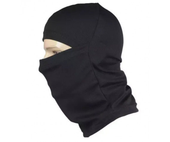 Фото: “Балаклава Coolmax черная 1 прорезь”, купить в интернет магазине